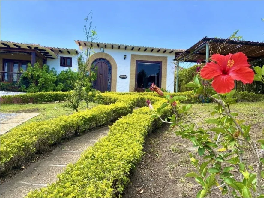 Casa campestre de 4 habitaciones en venta en Conjunto Altos de la Colina, Villa de Leyva